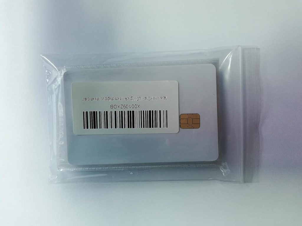 YARONGTECH (pak van 10) Witte SLE4442 contact chip pvc smartcard